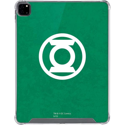 DC Comics Green Lantern Original Logo iPad Pro 12.9in (2020) Clear Case